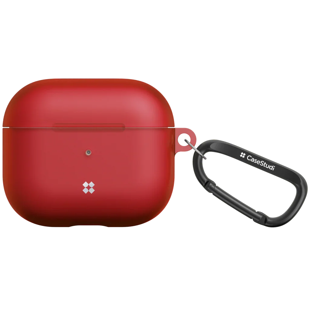 Casestudi Explorer Series Case For Airpods 3 - Red - Tashqila Casestudi Explorer Series Case For Airpods 3 - Red - Tashqila